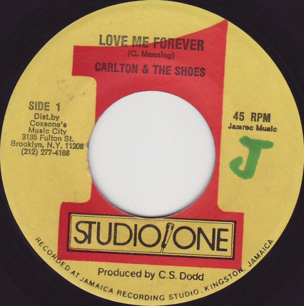 Carlton And The Shoes : Love Me Forever (7", Single)