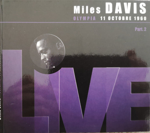 Miles Davis : Olympia 11 Octobre 1960 Part. 2 (CD, Album, RE, Dig)