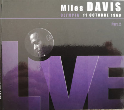 Miles Davis : Olympia 11 Octobre 1960 Part. 2 (CD, Album, RE, Dig)