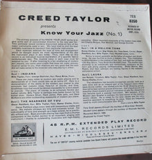 Billy Taylor -  Oscar Pettiford - Kenny Clarke - Joe Roland : Creed Taylor Presents "Know Your Jazz No. 1 - The Rhythm Section (7", EP, Mono)