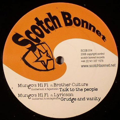 Mungo's Hi-Fi : Mexican Bean Riddim (12")
