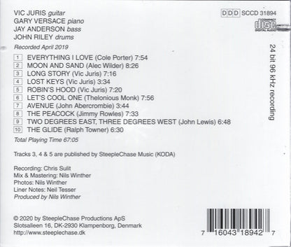 Vic Juris : Let's Cool One (CD, Album)