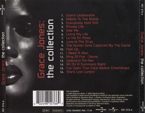 Grace Jones : The Collection (CD, Comp)