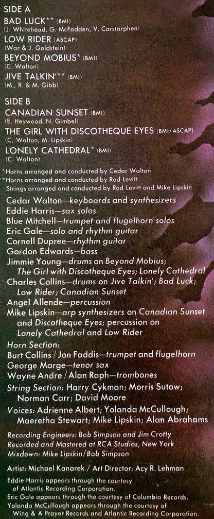 Cedar Walton : Beyond Mobius (LP, Album)