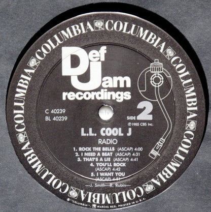 LL Cool J : Radio (LP, Album)