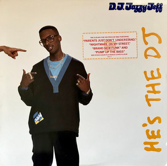 DJ Jazzy Jeff & The Fresh Prince : He's The DJ, I'm The Rapper (2xLP, Album)