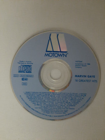 Marvin Gaye : 18 Greatest Hits (CD, Comp)