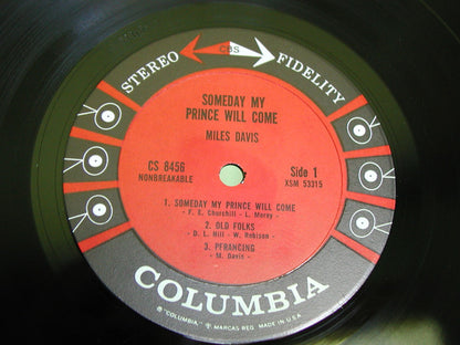 The Miles Davis Sextet : Someday My Prince Will Come (LP, Album, Ter)