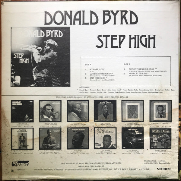 Donald Byrd : Step High (LP, RE)