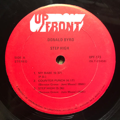 Donald Byrd : Step High (LP, RE)