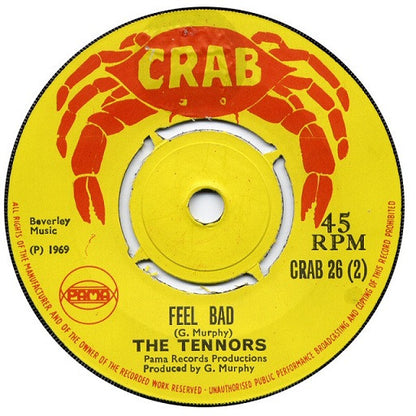 The Tennors : Baff Boom  (7")
