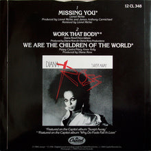 Diana Ross : Missing You (12", Single)