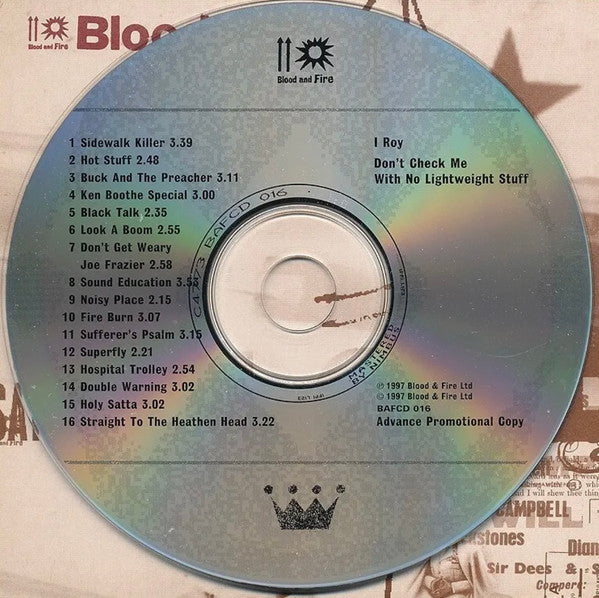 I-Roy : Don't Check Me With No Lightweight Stuff [1972-75] (CD, Comp, Promo)