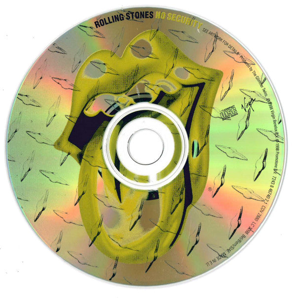 Rolling Stones* : No Security (Live - From The Bridges To Babylon Tour) (CD, Album)