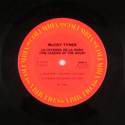 McCoy Tyner : La Leyenda De La Hora = The Legend Of The Hour (LP, Album, Pit)