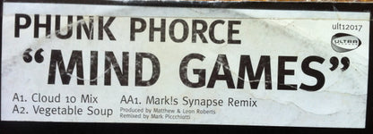 Phunk Phorce* : Mind Games (12")