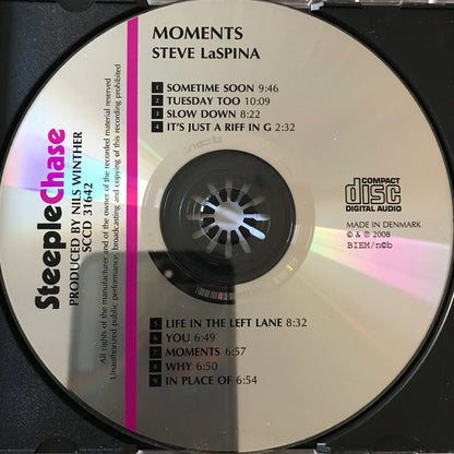 Steve LaSpina : Moments (CD, Album, 24 )