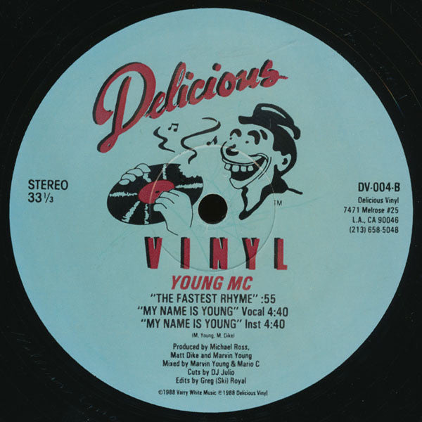 Young MC : I Let 'em Know / My Name Is Young (12")