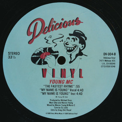 Young MC : I Let 'em Know / My Name Is Young (12")