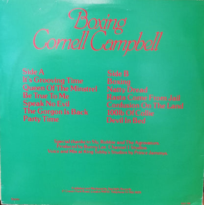Cornell Campbell : Boxing (LP, Album)