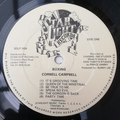 Cornell Campbell : Boxing (LP, Album)