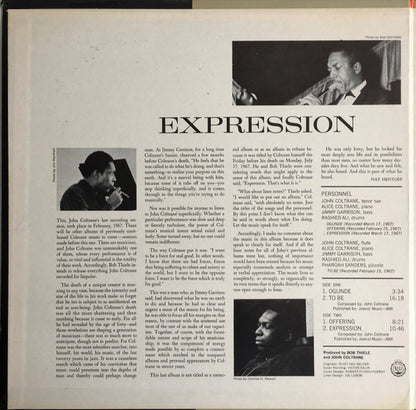 John Coltrane : Expression (LP, Album, RE)