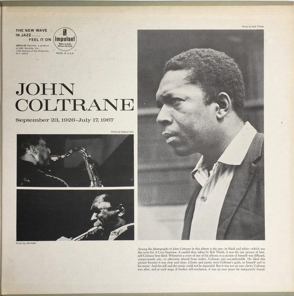 John Coltrane : Expression (LP, Album, RE)