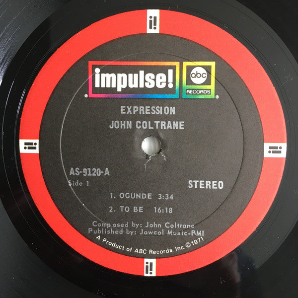 John Coltrane : Expression (LP, Album, RE)