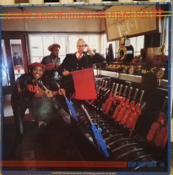 Clint Eastwood And General Saint : Stop That Train (LP, Album)