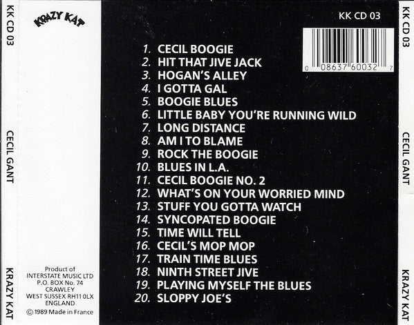 Cecil Gant : Cecil Gant (CD, Comp)