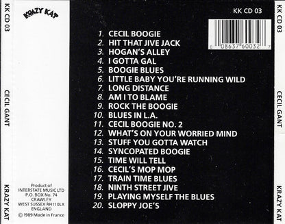Cecil Gant : Cecil Gant (CD, Comp)