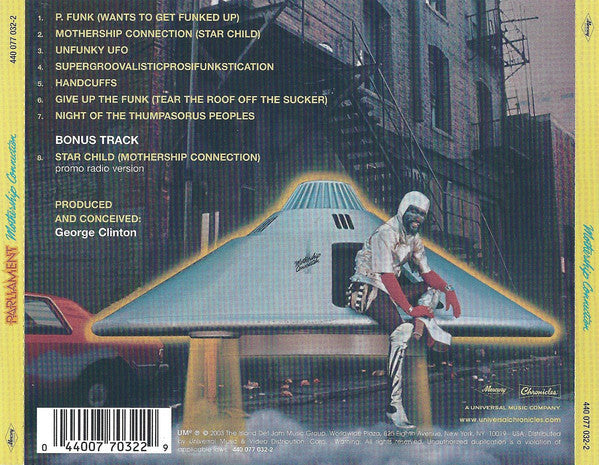 Parliament : Mothership Connection (CD, Album, RE, RM)