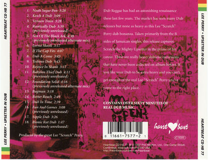 Lee Scratch Perry* : Upsetter In Dub (Upsetter Shop Volume One) (CD, Album, Comp)