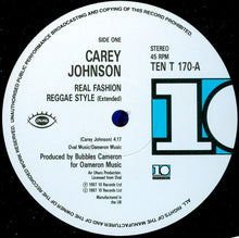 Carey Johnson : Real Fashion (Reggae Style) (12")