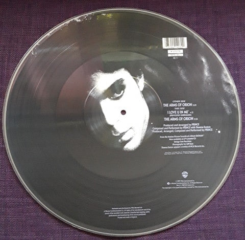 Prince With Sheena Easton : The Arms Of Orion (12", Single, Pic, Cle)