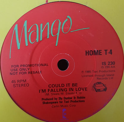 Home T & Yellowman / Home T : Mr. Consular / Could It Be I'm Falling In Love (7", Promo)
