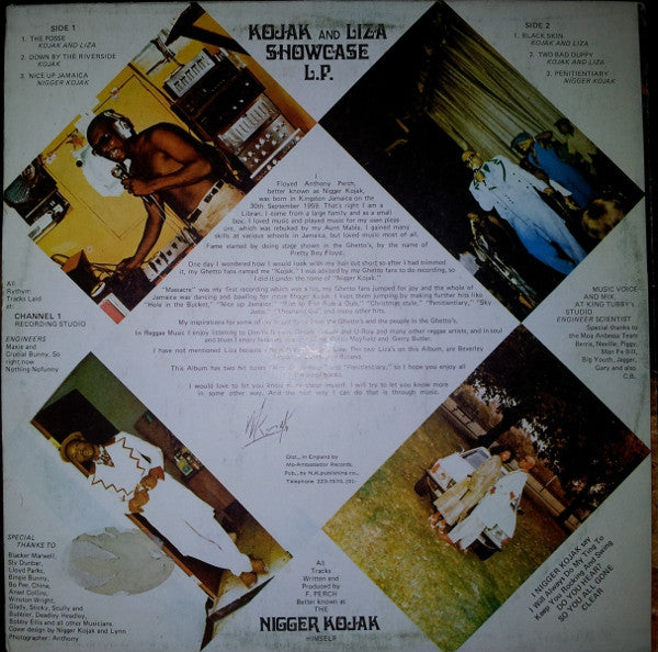 Nigger Kojak & Liza : Showcase L.P. (LP)