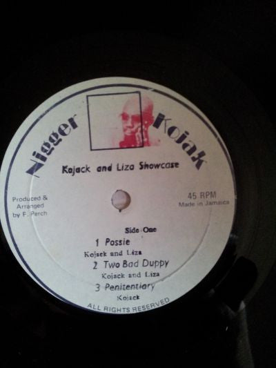 Nigger Kojak & Liza : Showcase L.P. (LP)