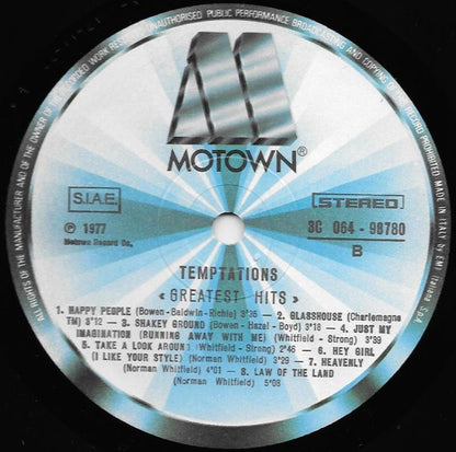 Temptations* : Greatest Hits (LP, Comp)