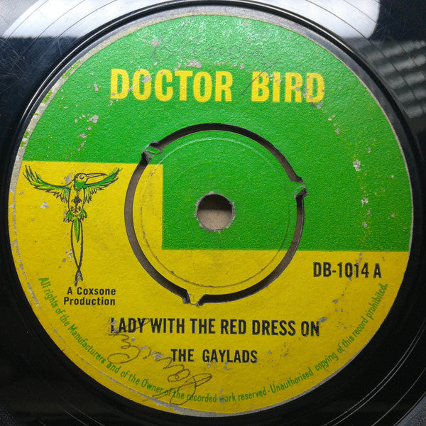 The Gaylads : Lady With The Red Dress On / Dinner For Two (7", 3-P)