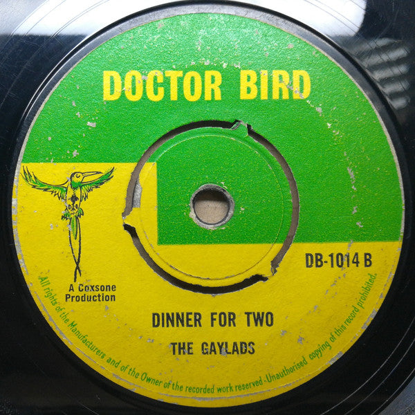 The Gaylads : Lady With The Red Dress On / Dinner For Two (7", 3-P)