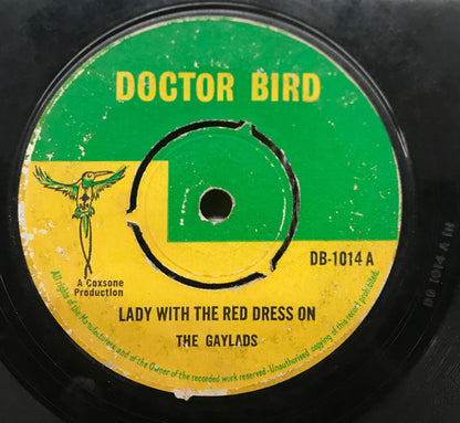 The Gaylads : Lady With The Red Dress On / Dinner For Two (7", 3-P)