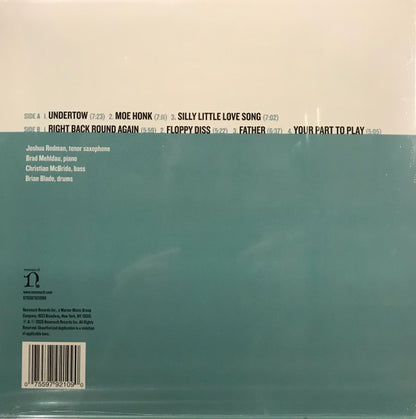Joshua Redman, Brad Mehldau, Christian McBride, Brian Blade : RoundAgain (LP, Album)