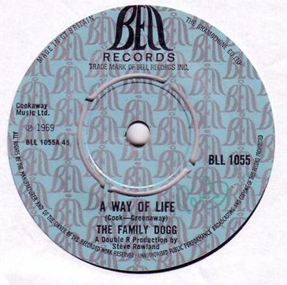 The Family Dogg* : A Way Of Life (7", Single)