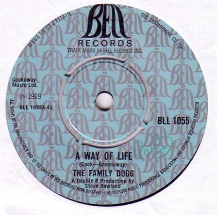 The Family Dogg* : A Way Of Life (7", Single)