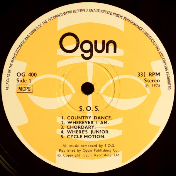 S. O. S. : S. O. S. (LP, Album)