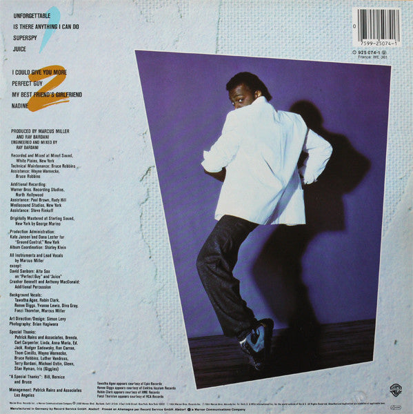 Marcus Miller : Marcus Miller (LP, Album)