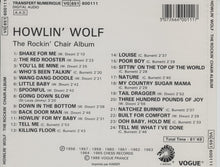 Howlin' Wolf : The Rockin' Chair Album (CD, Album, Comp, RE)