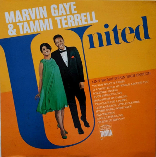 Marvin Gaye & Tammi Terrell : United (LP, Mono)