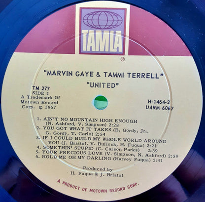 Marvin Gaye & Tammi Terrell : United (LP, Mono)